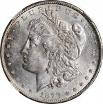 1878-S Morgan Silver Dollar. VAM-17C. Hit List 40. Denticle Clash. MS-63 (NGC).