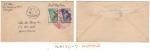 1952.4.12上海寄香港首日封，贴纪14邮票全套，销红色首日纪念邮戳，华人家族收藏