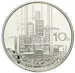 2008年中国改革开放30周年纪念银币1盎司 完未流通