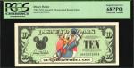 Disney Dollar. $10. 2003. PCGS Currency Superb Gem New 68 PPQ.