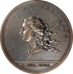 1976 Libertas Americana Medal. Modern Paris Mint Dies, Societe International des Collectionneurs et 