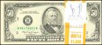 Original Pack of (20). Fr. 2124-B. 1990 $50  Federal Reserve Notes. New York. Choice Uncirculated.