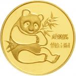 1982年熊猫纪念金币1/2盎司 近未流通