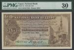 National Bank of Egypt, ｣10, 25 April 1920, serial number X/36 017,562, brown and multicolour, mosqu