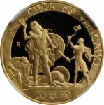 ITALY. Vatican City. 20 Euros, 2004-R Year XXVI. Rome Mint. NGC PROOF-69 Ultra Cameo.