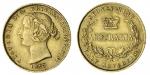 x Australia, Victoria (1837-1901), Sydney Branch Mint, Half-Sovereign, 1857, laureate head left, rev