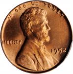 1952 Lincoln Cent. MS-67 RD (PCGS). CAC.
