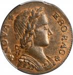 1787埃博拉克铜币Eborac Copper  PCGS MS 64+