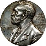 SWEDEN. Nobel Nominating Committee for Medicine Silver Medal, "H10" (1982). Swedish (Eskilstuna) Min