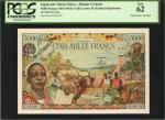 EQUATORIAL AFRICAN STATES. Banque Centrale des Etats de LAfrique Equatoriale. 5000 Francs, ND (1963)