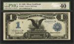 Fr. 229. 1899 $1 Silver Certificate. PMG Extremely Fine 40.