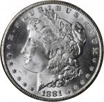 1881-CC GSA Morgan Silver Dollar. MS-66 (NGC).