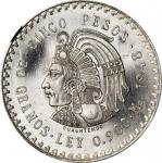 MEXICO. 5 Pesos, 1948-Mo. Mexico City Mint. NGC MS-66.
