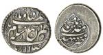 Qajar, Agha Muhammad Khan (1779-97), Rupi, 11.45g, type C, Moqadas Mashhad, AH1211, Zand couplet, re