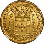BRAZIL. 20000 Reis, 1726-M. Minas Gerais Mint. Joao V. NGC MS-63.