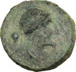 Greek Coins, Northern Apulia, Luceria. AE Semuncia, c. 211-200 BC. HN Italy 683. Garrucci 31. 2.57 g