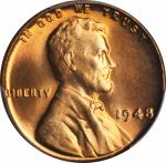 1948 Lincoln Cent. MS-66+ RD (PCGS). CAC.