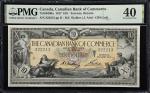 CANADA. Canadian Bank of Commerce. 10 Dollars, 1917. CH #75-16-04-08a. PMG Extremely Fine 40.