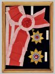 1684民国时期汪精卫伪政权一等同光勋章正章、副章、绶带一套