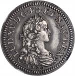 FRANCE. 1/3 Ecu, 1720. Louis XV (1715-74). NGC MS-62.