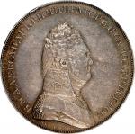 1807年俄罗斯1卢布银样币。圣彼得堡铸币厂。RUSSIA. Silver Ruble Pattern Novodel, 1807. St. Petersburg Mint. Alexander I.
