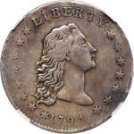 1794 Flowing Hair Silver Dollar. BB-1, B-1. Rarity-4. Genuine--Extensively Repaired (NGC).