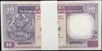 1992年香港上海汇丰银行伍拾圆。一叠100张。(t) HONG KONG. Pack of (100). Hong Kong & Shanghai Banking Corporation. 50 D