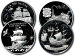 航海系列纪念银币共四枚不同