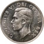 CANADA. Dollar, 1948. Ottawa Mint. George VI. PCGS MS-62.