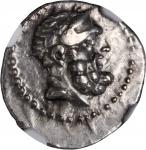 PELOPONNESUS. Laconia. Lacedaemon (Sparta). AR Hemidrachm (Triobol) (2.39 gms), ca. 100-50 B.C. NGC 