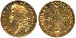 GREAT BRITAIN, British Coins, England, James II (1685-88): Gold ½-Guinea, 1688, Obv laureate head le