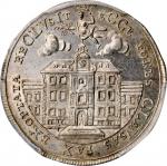 GERMANY. Augsburg. Centennial of the Peace of Westphalia Silver Medal, 1748 (in obverse chronogram).