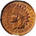 1896 Indian Cent. MS-64 RB (NGC).