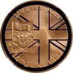 1982年福克兰群岛50 便士金币。兰特里桑特铸币厂。FALKLAND ISLANDS. Gold 50 Pence, 1982. Llantrisant Mint. Elizabeth II. NG