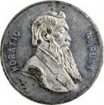 Undated (ca. 1859) Sages Numismatic Gallery -- No. 8, Horatio N. Rust. Original. Bowers-8. Die State