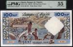 Banque de lAlgerie, 100 nouveaufrancs, 1960-61, serial number K.425 841, (Pick 121b), in PMG holder 