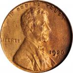 1926-S Lincoln Cent. MS-64 RB (PCGS). CAC.