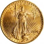 1914-S Saint-Gaudens Double Eagle. MS-64 (NGC). CAC. OH.