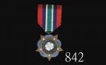 民国海陆空军勳章，配绶带。极美品Republic, Navy-Army-Air Force Medal, w/ribbon. EF