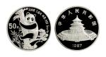 1987年中国人民银行发行熊猫纪念银币