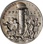 KARL GOETZ MEDALS. France - Germany. The "Gesslerhut" on the Palatinate Silver Medal, 1920. Munich M