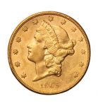 1905年美国一盎司金币一枚