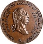 1878 Historical & Forestry Society Medal. Bronze. 35 mm. Musante GW-952, Baker-180. MS-65 BN (PCGS).