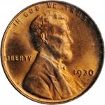 1930 Lincoln Cent. MS-65 RD (PCGS). OGH--First Generation.