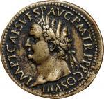 TITUS, A.D. 79-81. Bronze Cast Paduan "Sestertius" Medallion (21.70 gms), ca. 16th Century A.D. CHOI