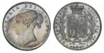 Great Britain. Victoria (1837-1901). Proof Halfcrown, 1885. Young head left,  Crowned Arms within op
