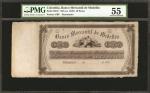 COLOMBIA. Banco Mercantil de Medellín. 10 Pesos. ND (1870s). P-S611r. Remainder. PMG About Uncircula
