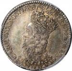 GREAT BRITAIN. Charles I Silver Scottish Coronation Medal, 1633. PCGS EF-45 Gold Shield.