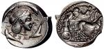 叙拉古民主时代4德拉克马银币
