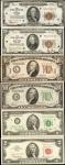 Lot of (10) Mixed Currency. 1776 to 1976. 10 Cents to $100. Fine to About Uncirculated.